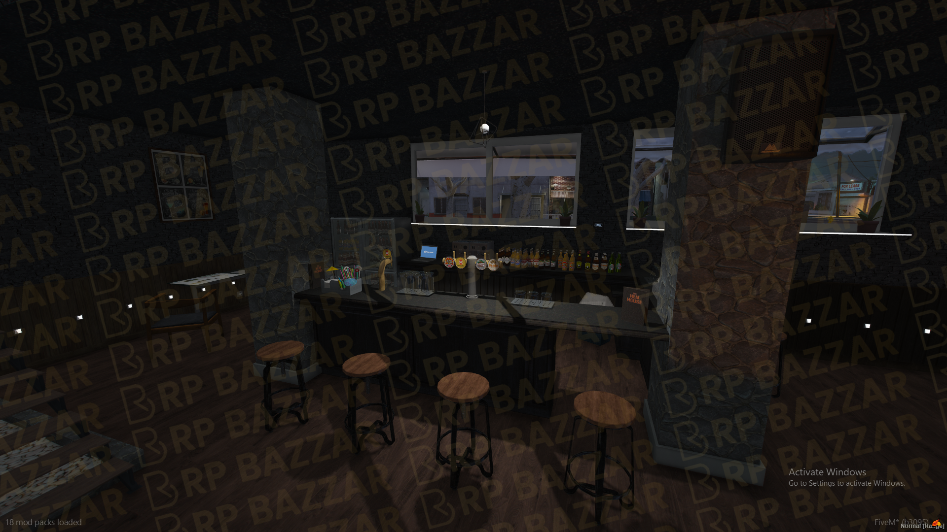Chrome Nightclub FiveM MLO — GTA RP Interior — ESX QB QBOX — RPBazzar