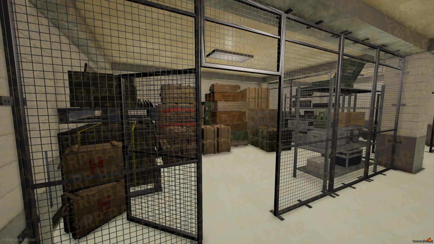 Guardian Police Station FiveM MLO — GTA RP Interior — ESX QB QBOX — RPBazzar