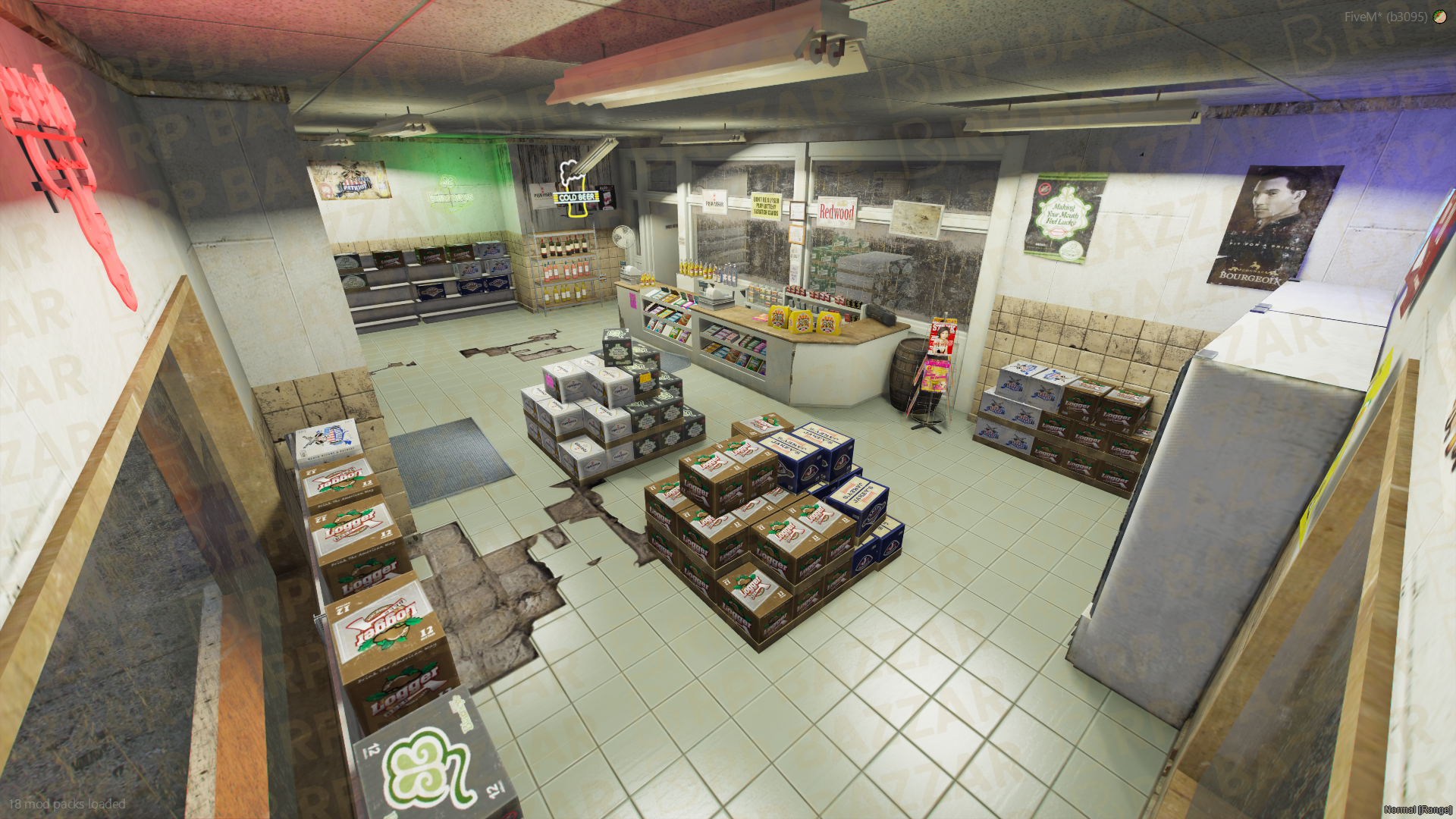 Southside Gang Garage FiveM MLO — GTA RP Interior — ESX QB QBOX — RPBazzar