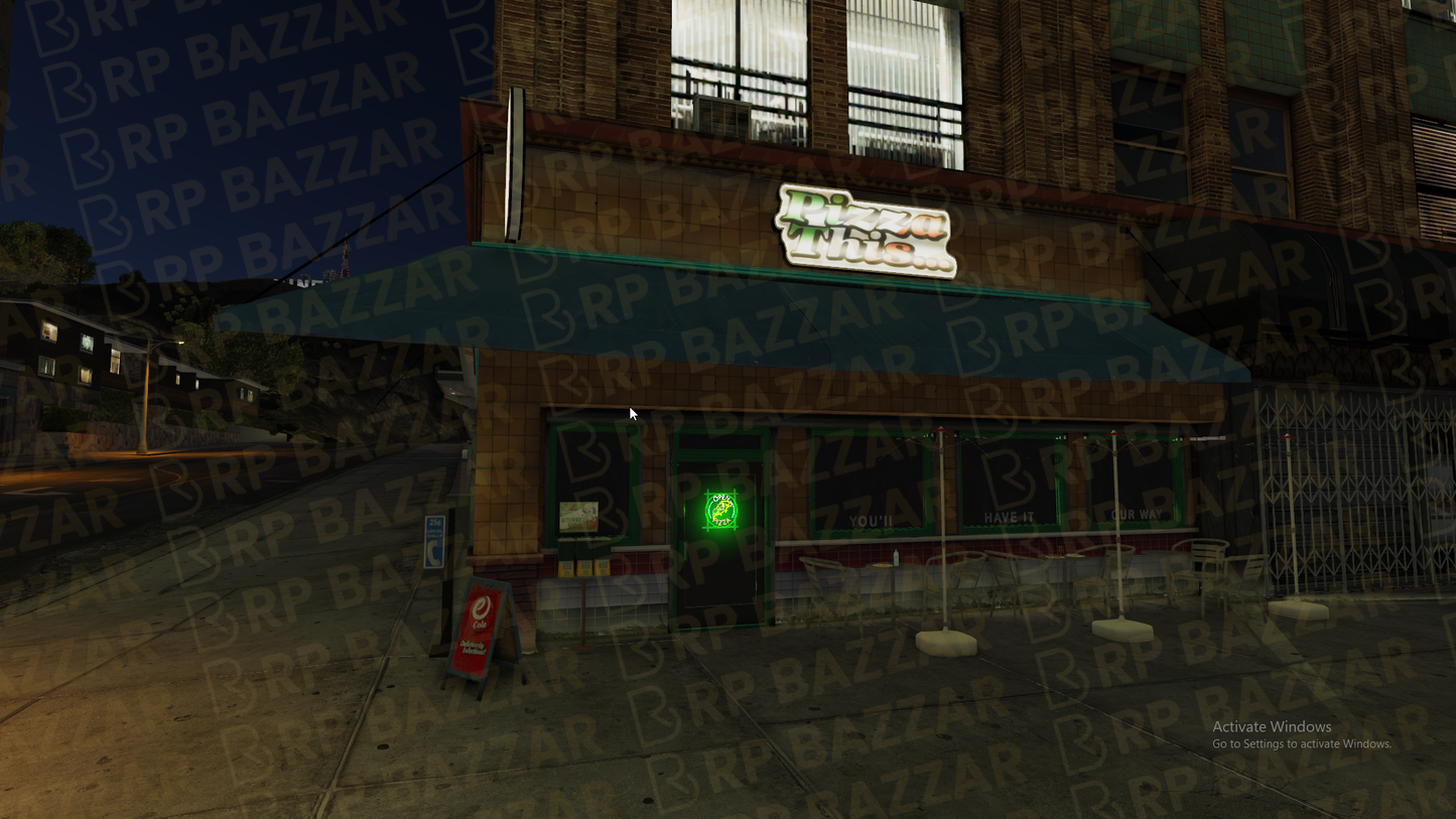Rustic Diner FiveM MLO — GTA RP Interior — ESX QB QBOX — RPBazzar