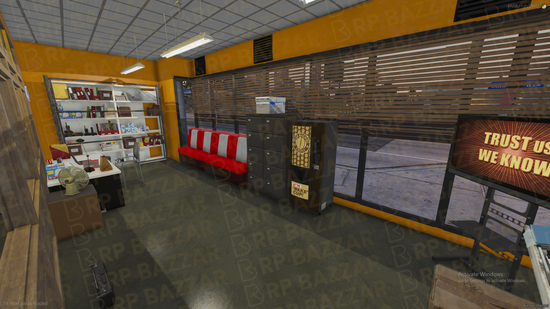 Eastside Mechanic Shop FiveM MLO — GTA RP Interior — ESX QB QBOX — RPBazzar