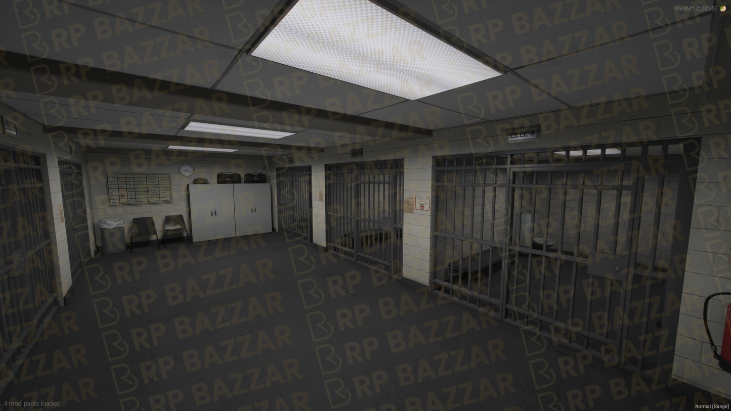Community Police Station FiveM MLO — GTA RP Interior — ESX QB QBOX — RPBazzar