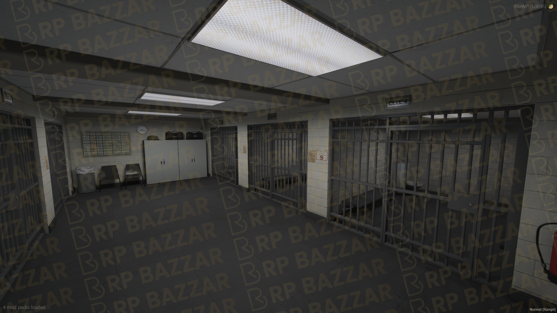 Community Police Station FiveM MLO — GTA RP Interior — ESX QB QBOX — RPBazzar