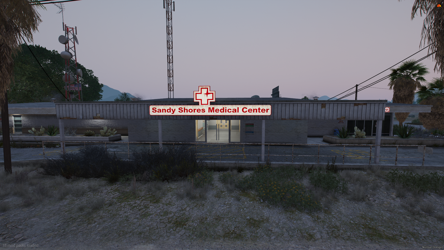 Central Hospital FiveM MLO — GTA RP Interior — ESX QB QBOX — RPBazzar