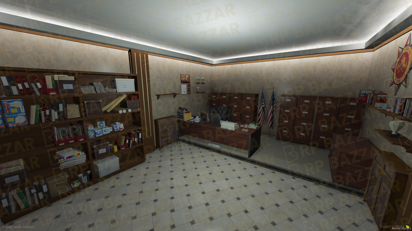 Central Fire Department FiveM MLO — GTA RP Interior — ESX QB QBOX — RPBazzar