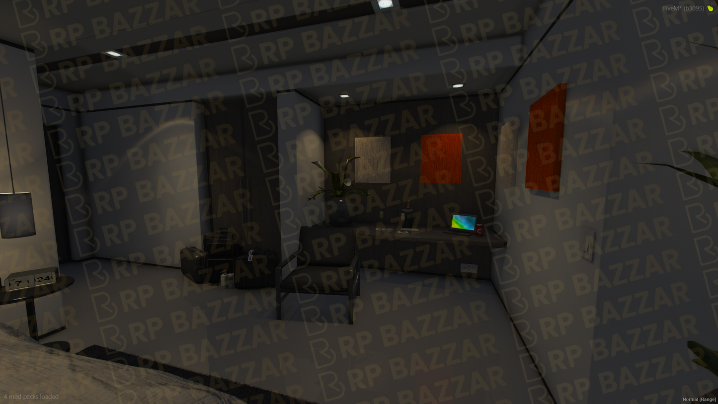 Modern Housing Shell FiveM MLO — GTA RP Interior — ESX QB QBOX — RPBazzar