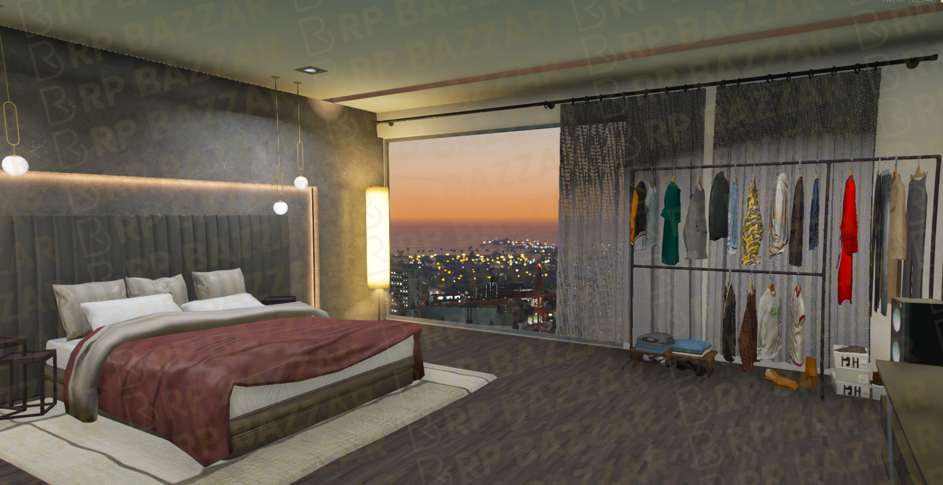 Loft Apartment FiveM MLO — GTA RP Interior — ESX QB QBOX — RPBazzar