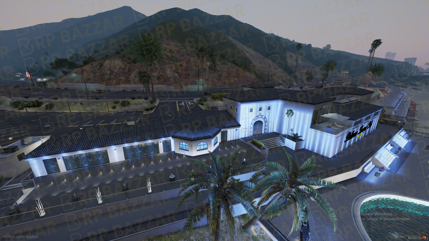 Lore-Friendly Nightclub FiveM MLO — GTA RP Interior — ESX QB QBOX — RPBazzar