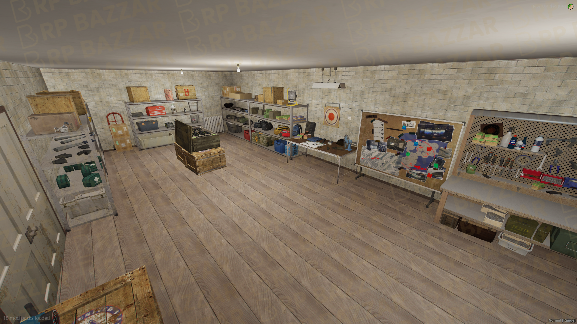 Rustic Gang Stash House FiveM MLO — GTA RP Interior — ESX QB QBOX — RPBazzar