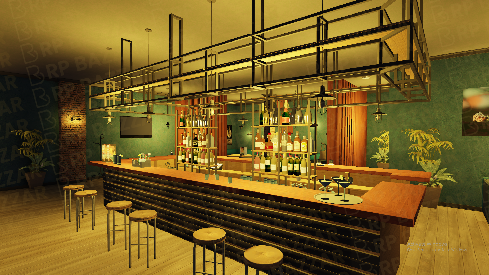 Trendy Pizza Place FiveM MLO — GTA RP Interior — ESX QB QBOX — RPBazzar