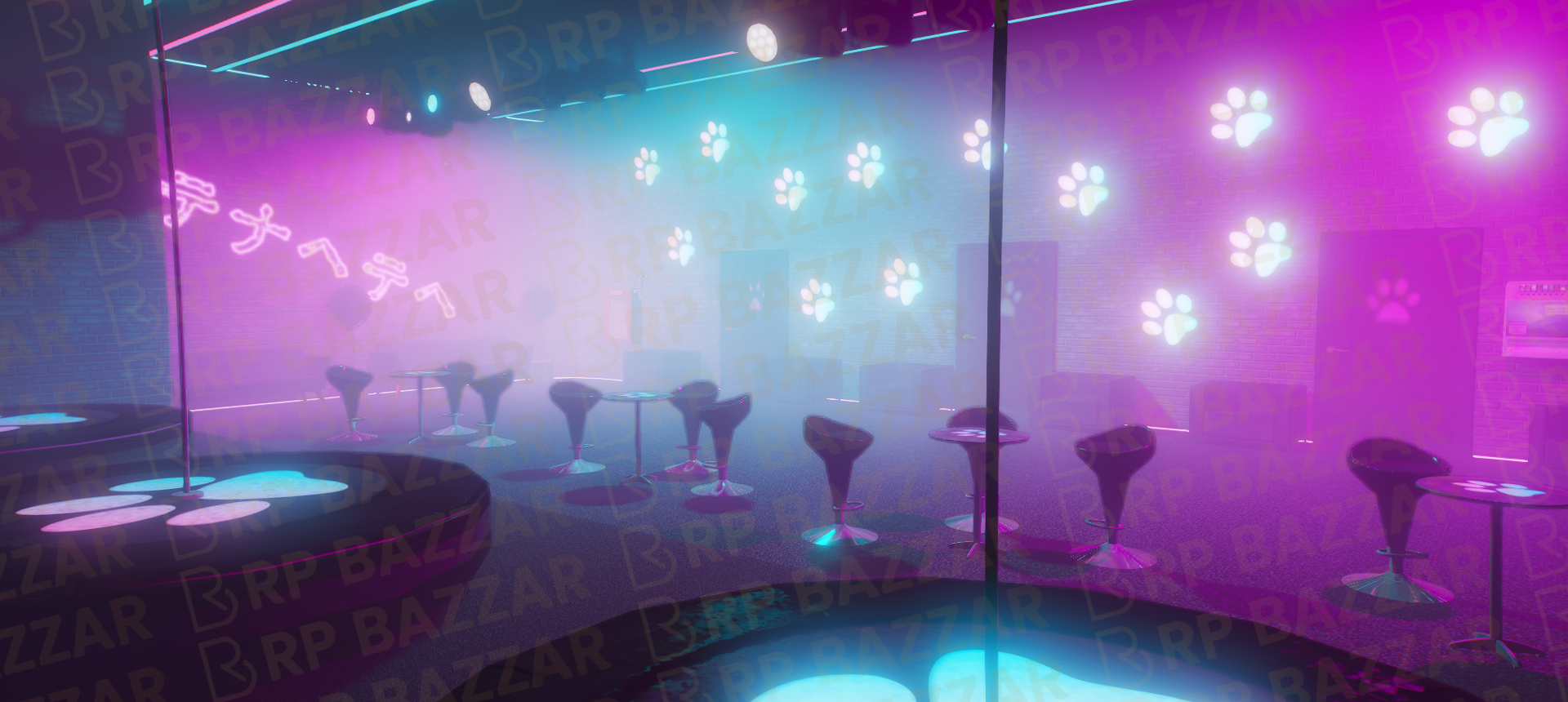 Gritty Nightclub FiveM MLO — GTA RP Interior — ESX QB QBOX — RPBazzar