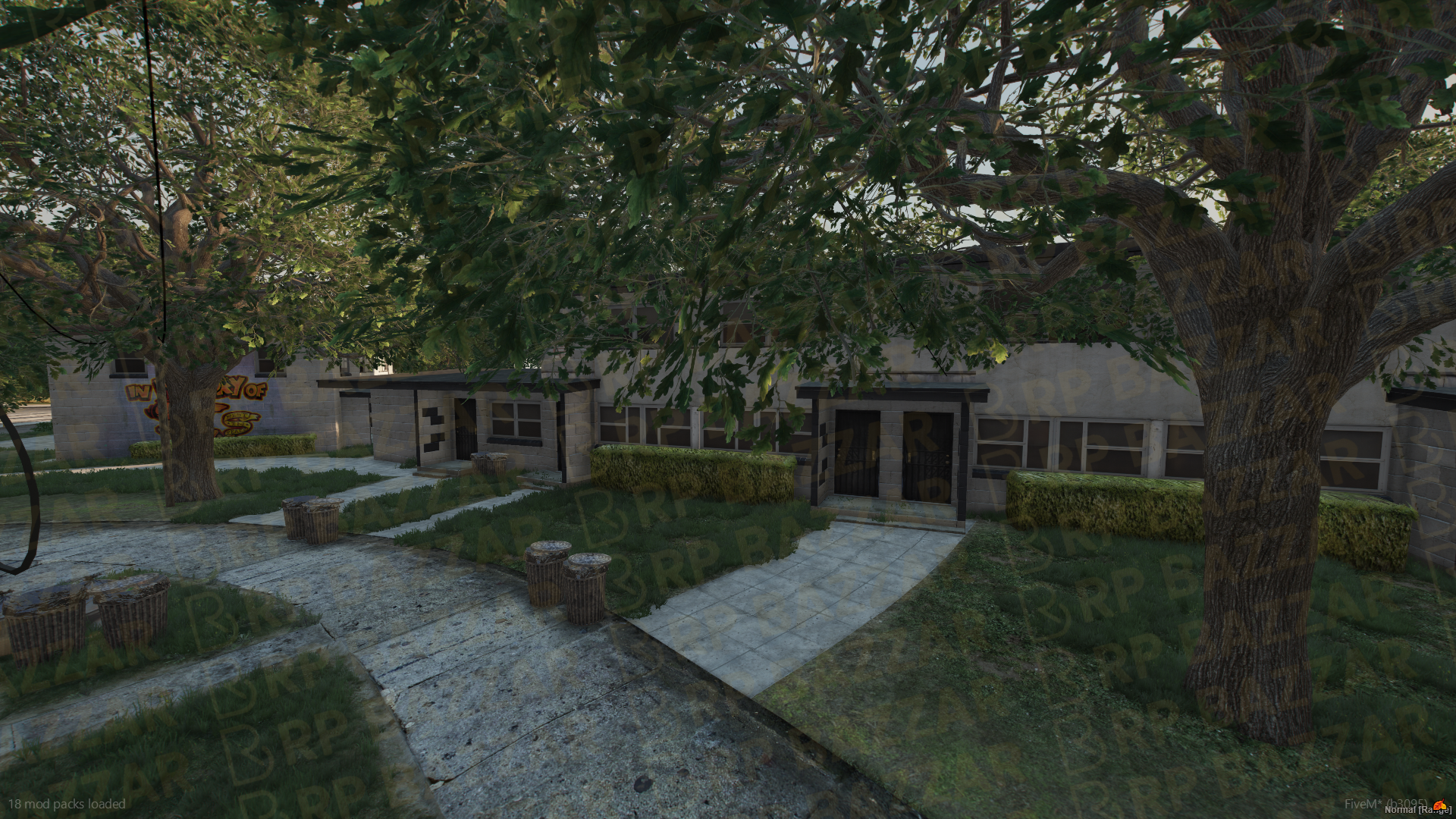 Iron Gang Exterior FiveM MLO — GTA RP Interior — ESX QB QBOX — RPBazzar