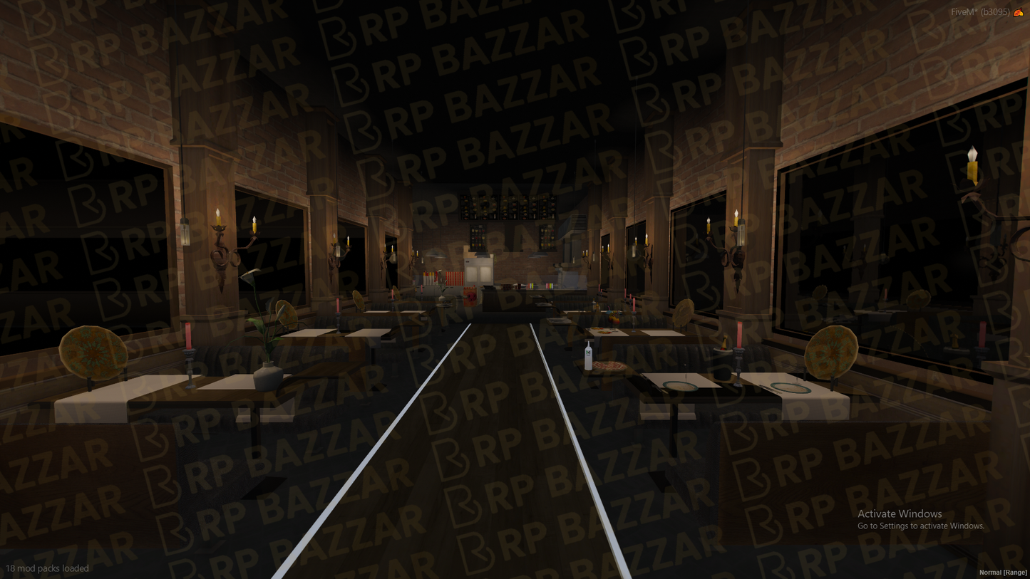 Busy Bar & Grill FiveM MLO — GTA RP Interior — ESX QB QBOX — RPBazzar