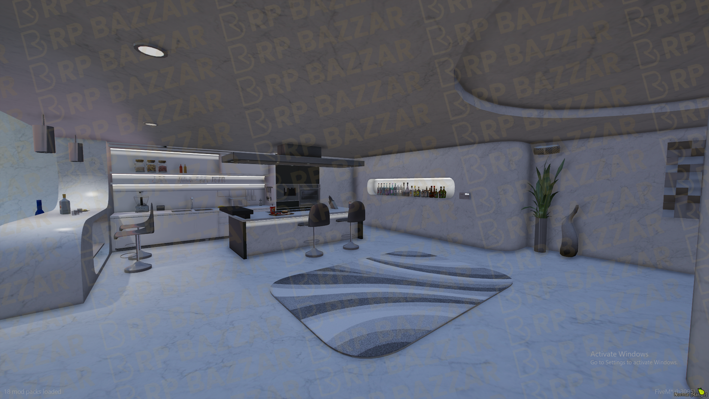 Downtown House FiveM MLO — GTA RP Interior — ESX QB QBOX — RPBazzar