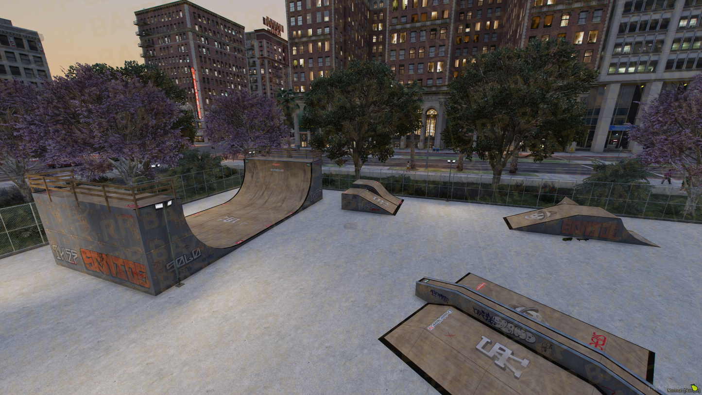 Downtown Legion Square FiveM MLO — GTA RP Interior — ESX QB QBOX — RPBazzar