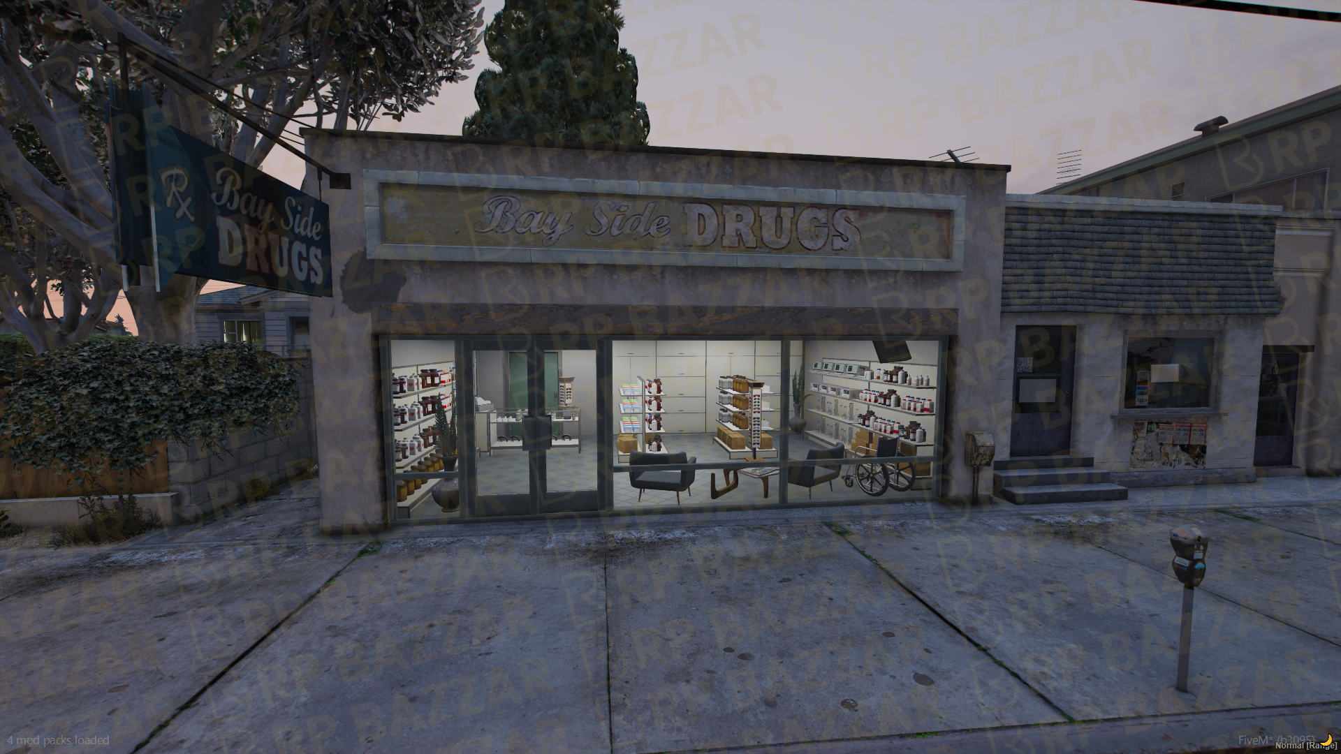 Urban Pharmacy FiveM MLO — GTA RP Interior — ESX QB QBOX — RPBazzar