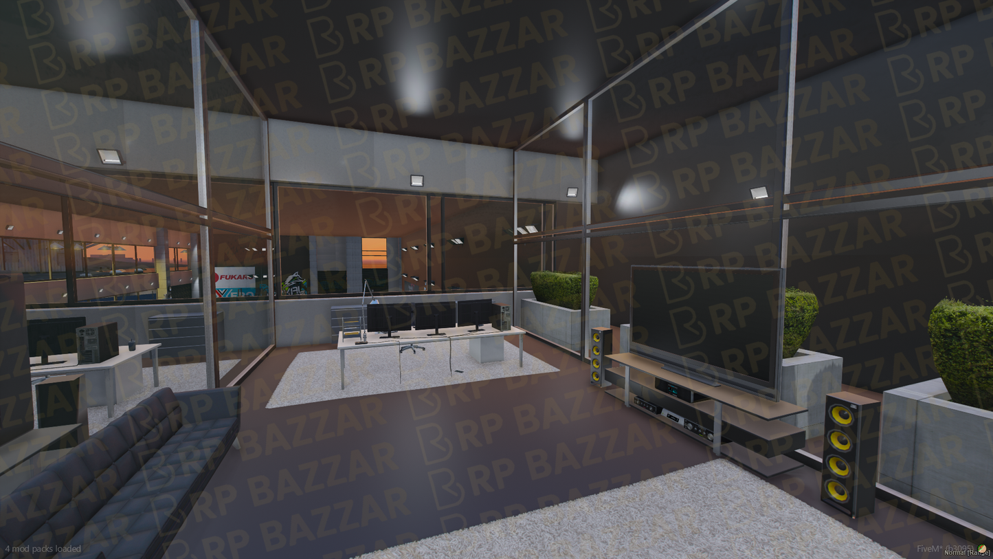 Metro Vehicle Shop FiveM MLO — GTA RP Interior — ESX QB QBOX — RPBazzar