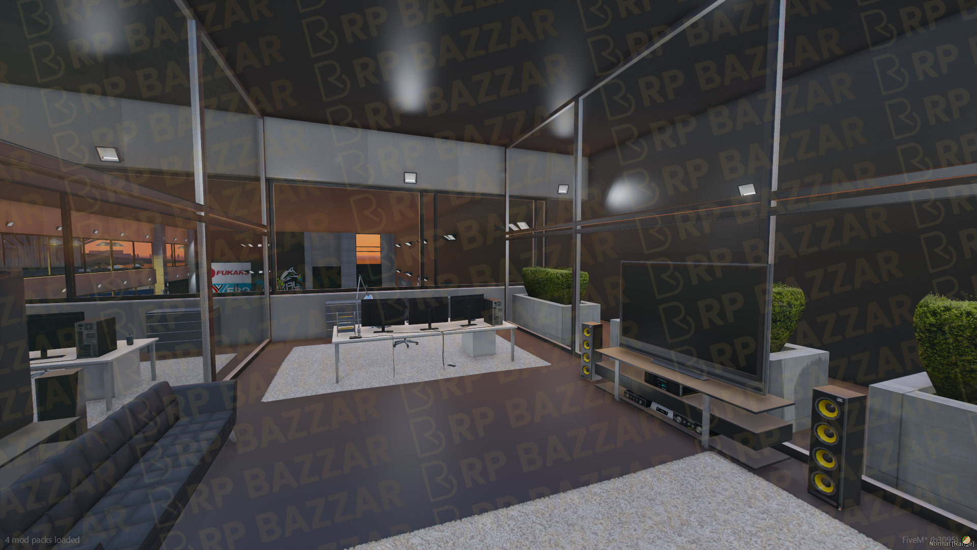 Metro Vehicle Shop FiveM MLO — GTA RP Interior — ESX QB QBOX — RPBazzar