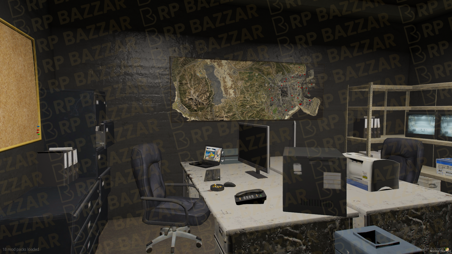 Restricted Secret Location FiveM MLO — GTA RP Interior — ESX QB QBOX — RPBazzar
