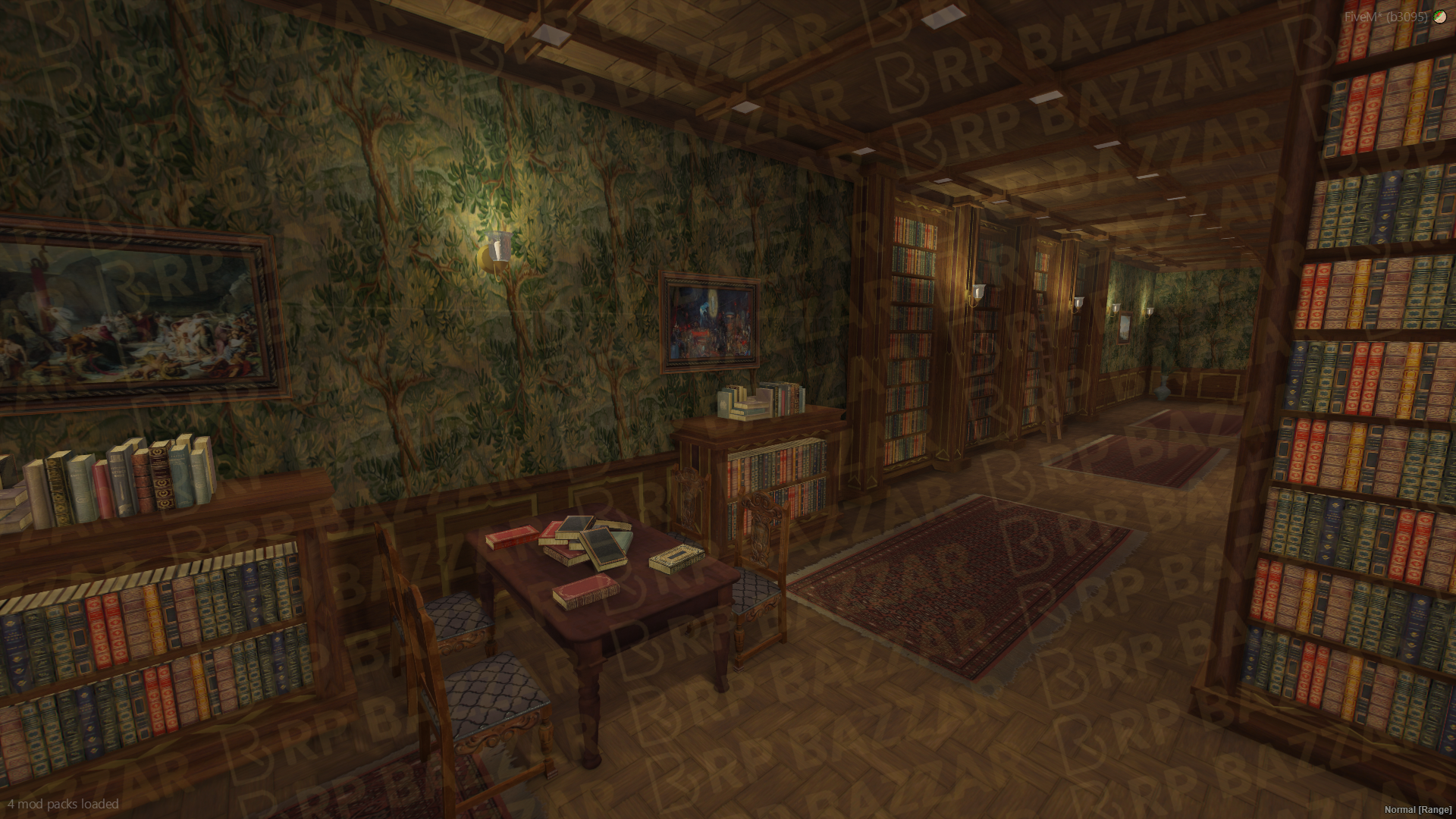 Grand Library FiveM MLO — GTA RP Interior — ESX QB QBOX — RPBazzar