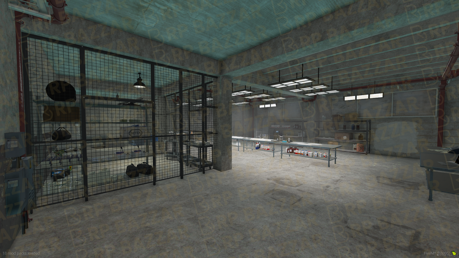 Vault Drug Lab FiveM MLO — GTA RP Interior — ESX QB QBOX — RPBazzar
