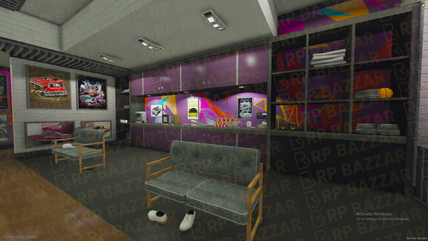 Electric Mechanic Shop FiveM MLO — GTA RP Interior — ESX QB QBOX — RPBazzar