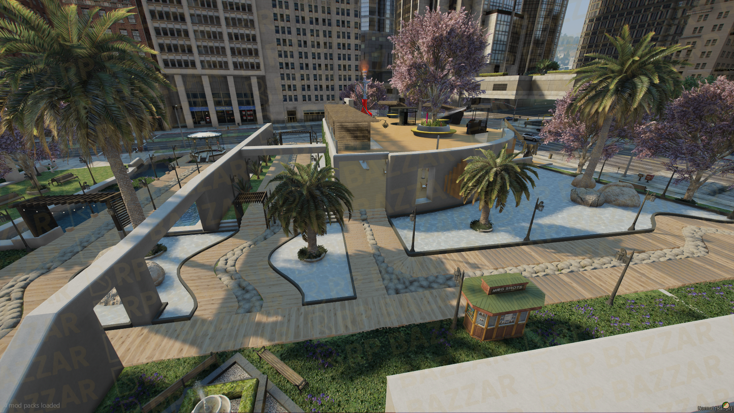 Landmark Legion Square FiveM MLO — GTA RP Interior — ESX QB QBOX — RPBazzar
