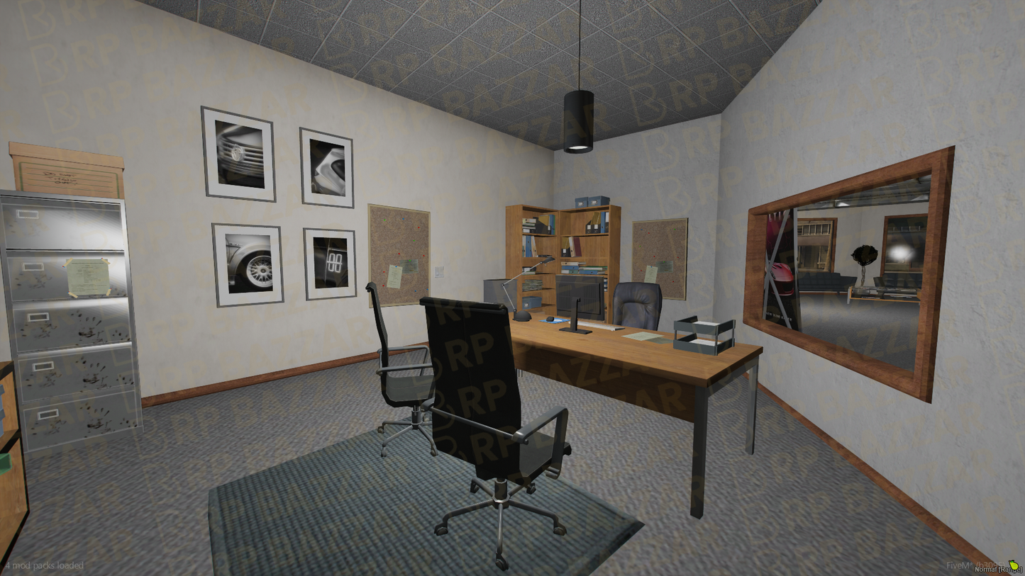Boutique Vehicle Shop FiveM MLO — GTA RP Interior — ESX QB QBOX — RPBazzar