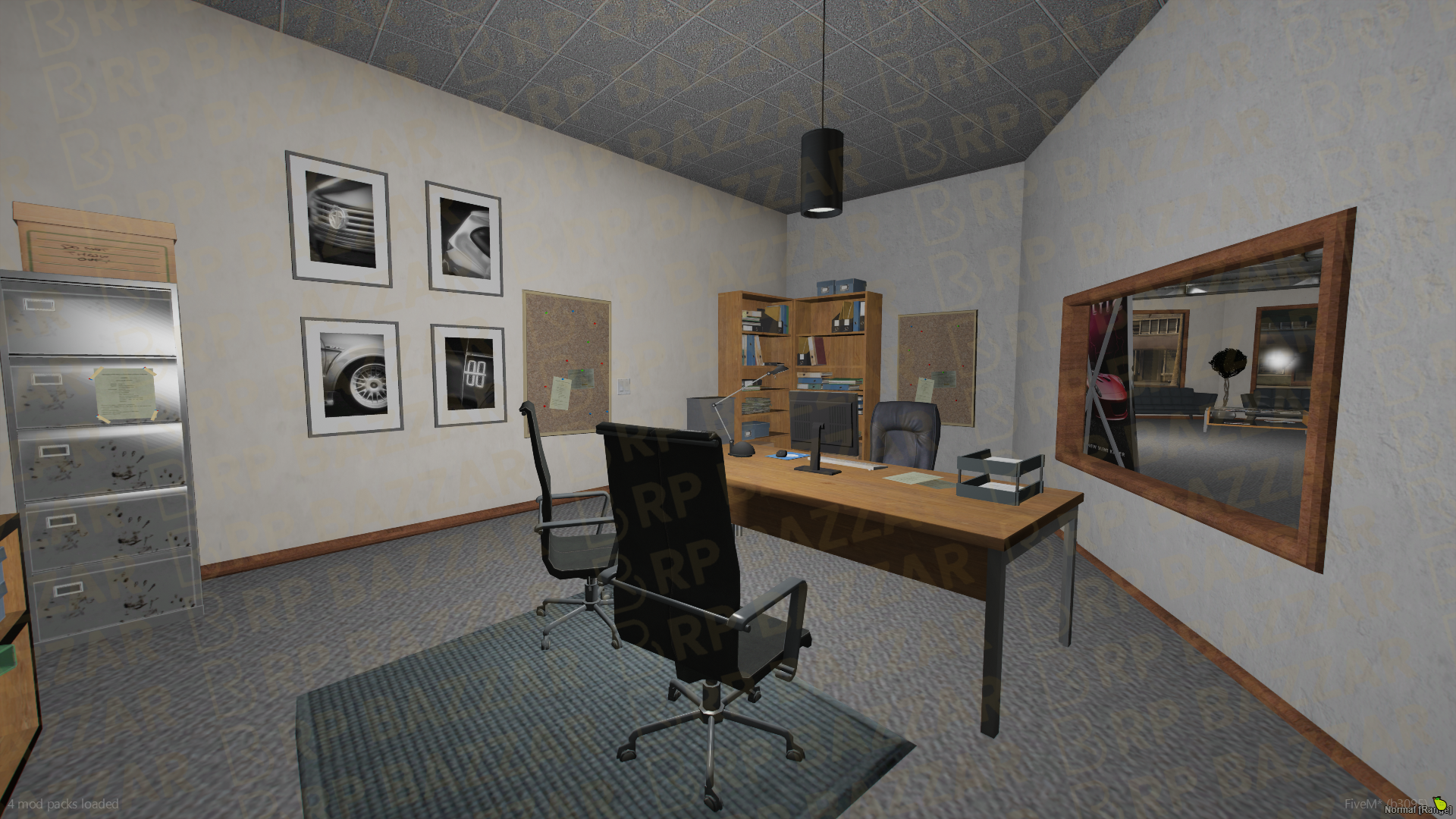 Boutique Vehicle Shop FiveM MLO — GTA RP Interior — ESX QB QBOX — RPBazzar