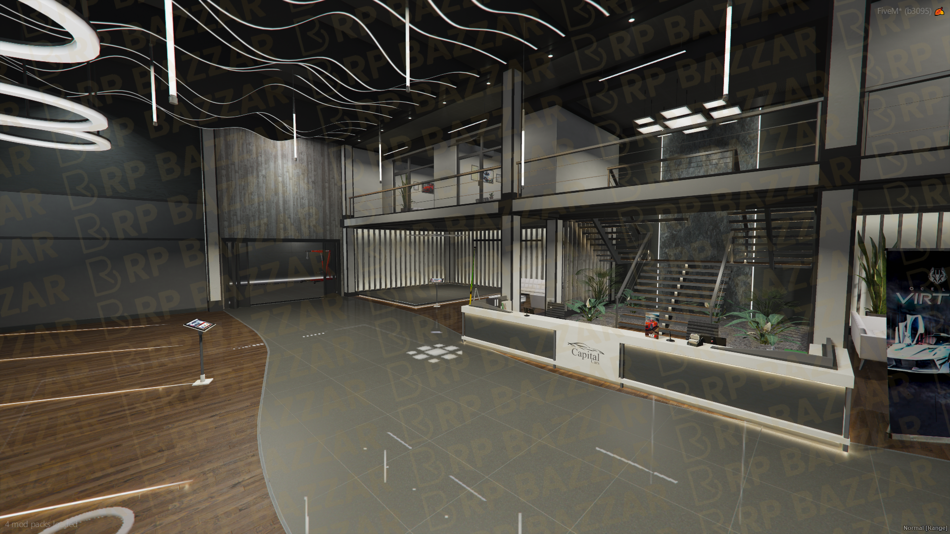 Metro Vehicle Shop FiveM MLO — GTA RP Interior — ESX QB QBOX — RPBazzar