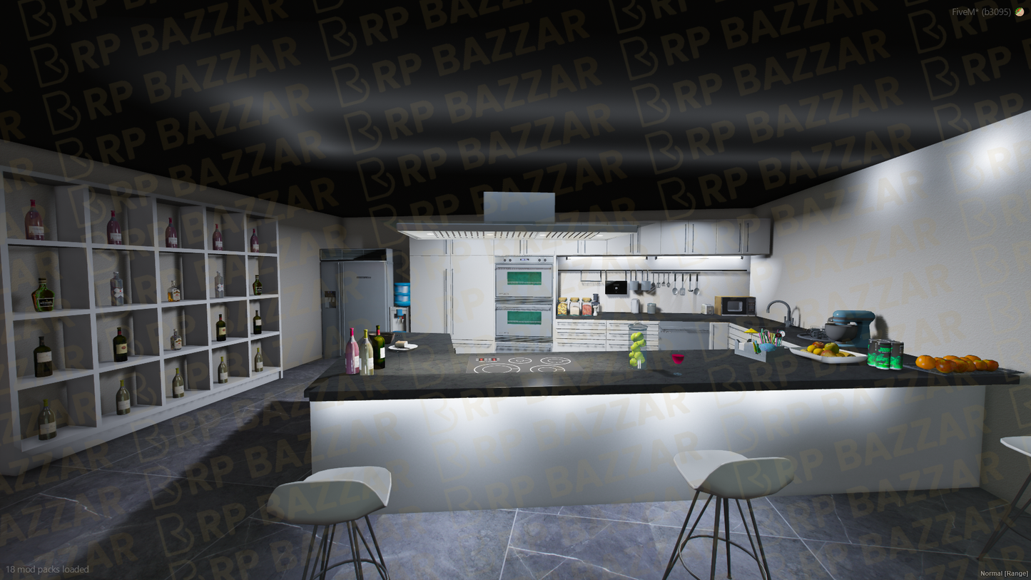 Coastal Mansion FiveM MLO — GTA RP Interior — ESX QB QBOX — RPBazzar