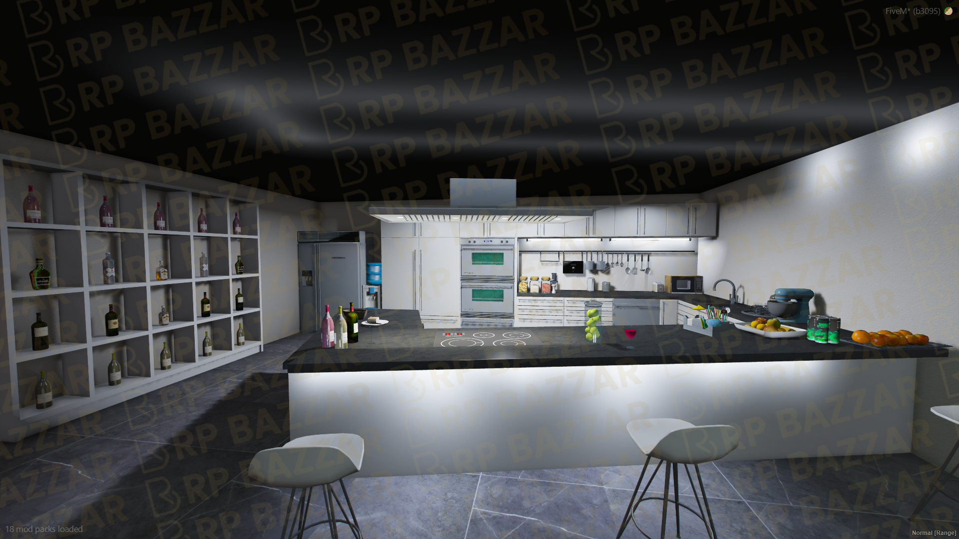 Coastal Mansion FiveM MLO — GTA RP Interior — ESX QB QBOX — RPBazzar