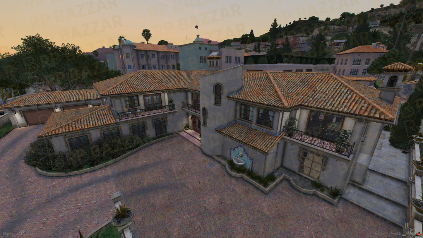 Lavish House FiveM MLO — GTA RP Interior — ESX QB QBOX — RPBazzar