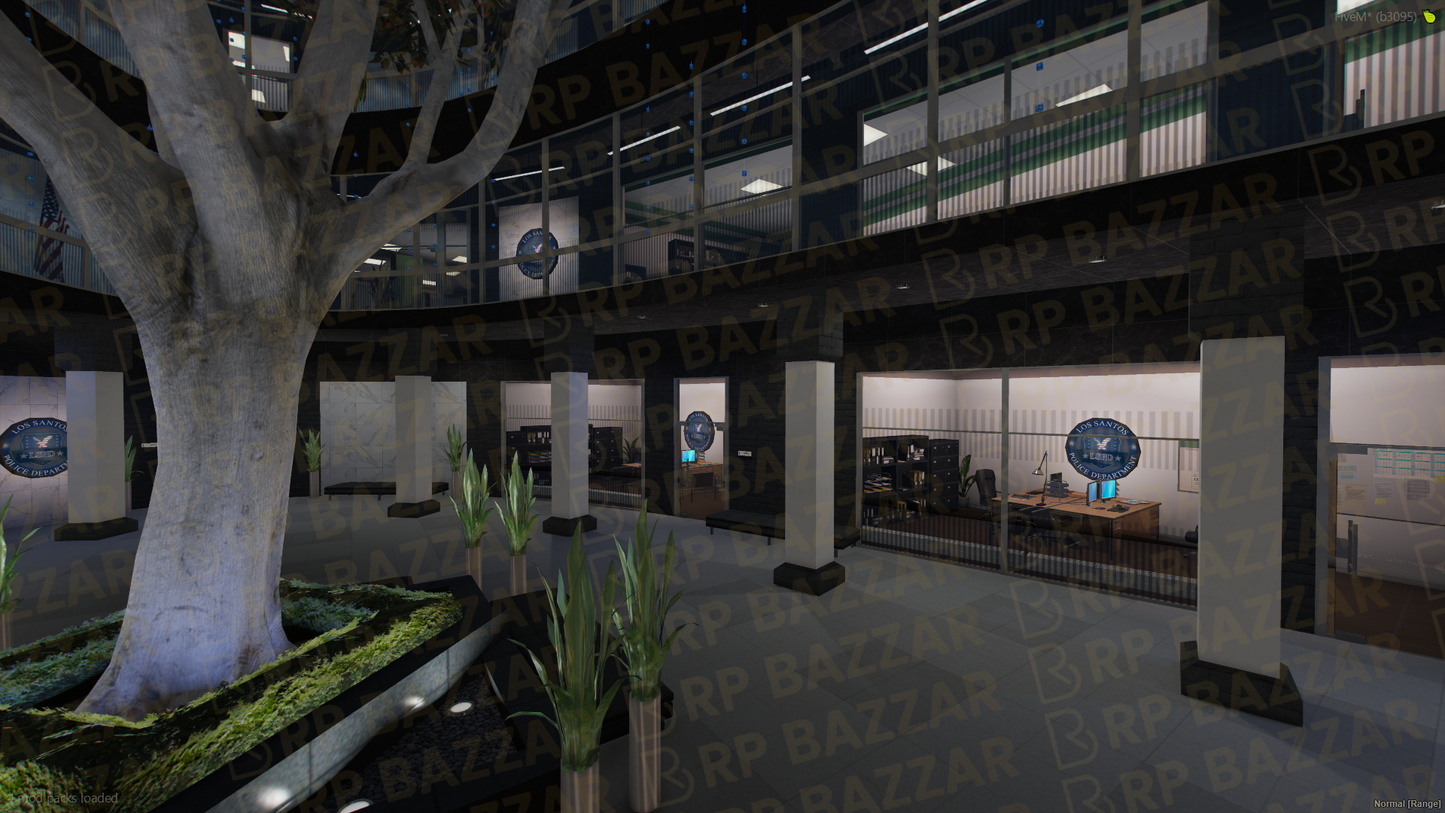 County Police Station FiveM MLO — GTA RP Interior — ESX QB QBOX — RPBazzar