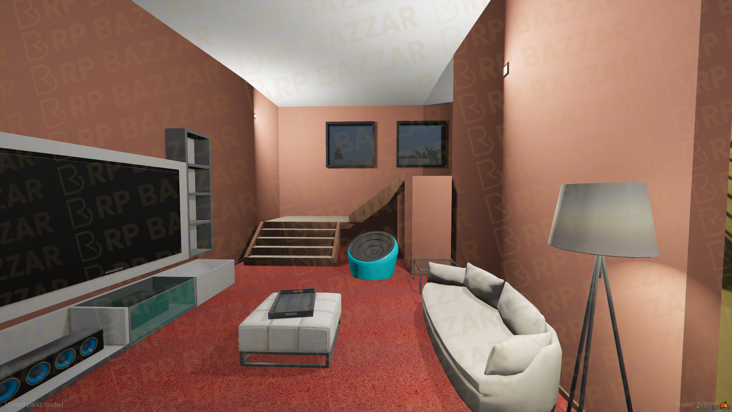 Secret House FiveM MLO — GTA RP Interior — ESX QB QBOX — RPBazzar