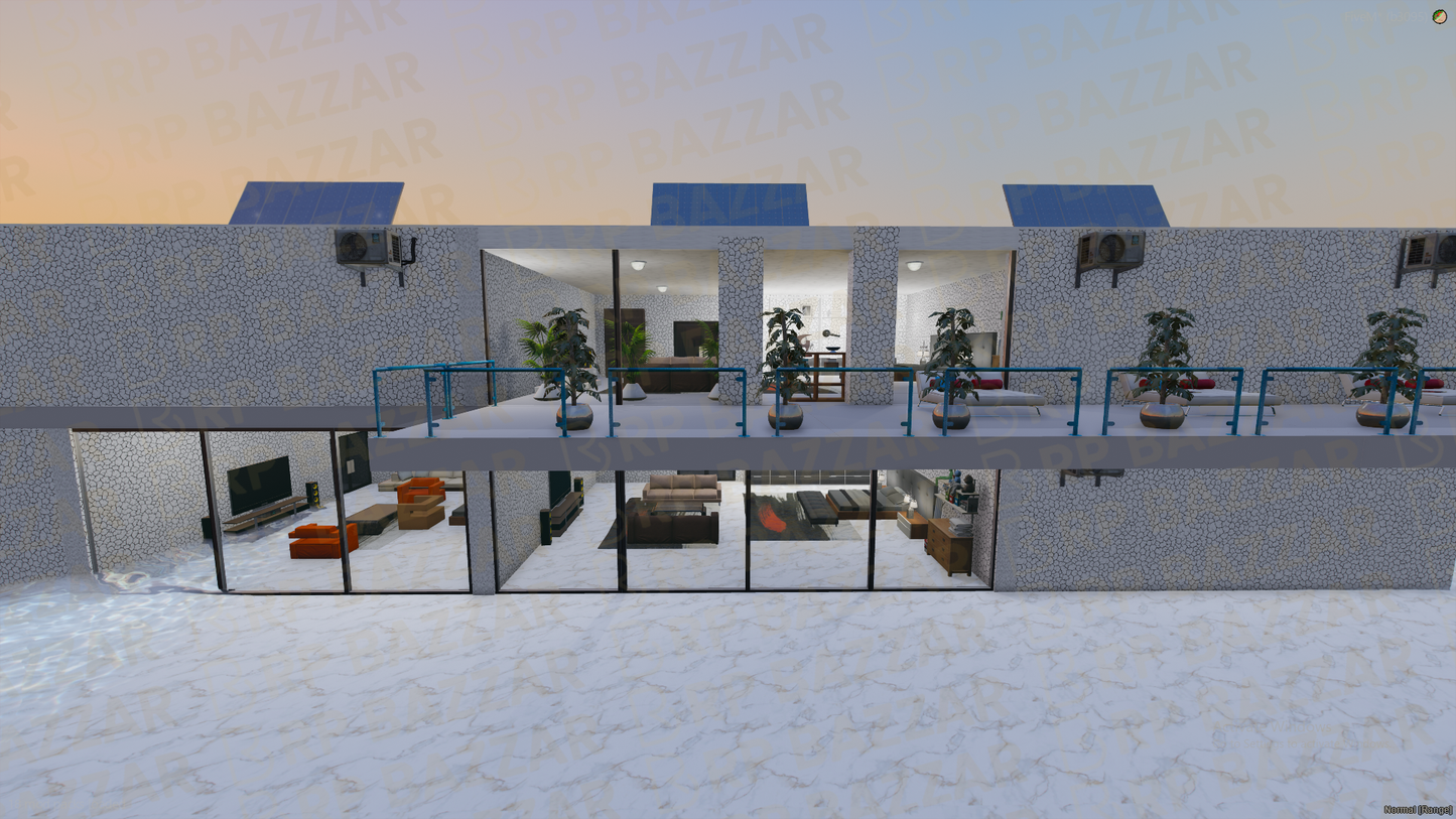 Neon Mansion FiveM MLO — GTA RP Interior — ESX QB QBOX — RPBazzar