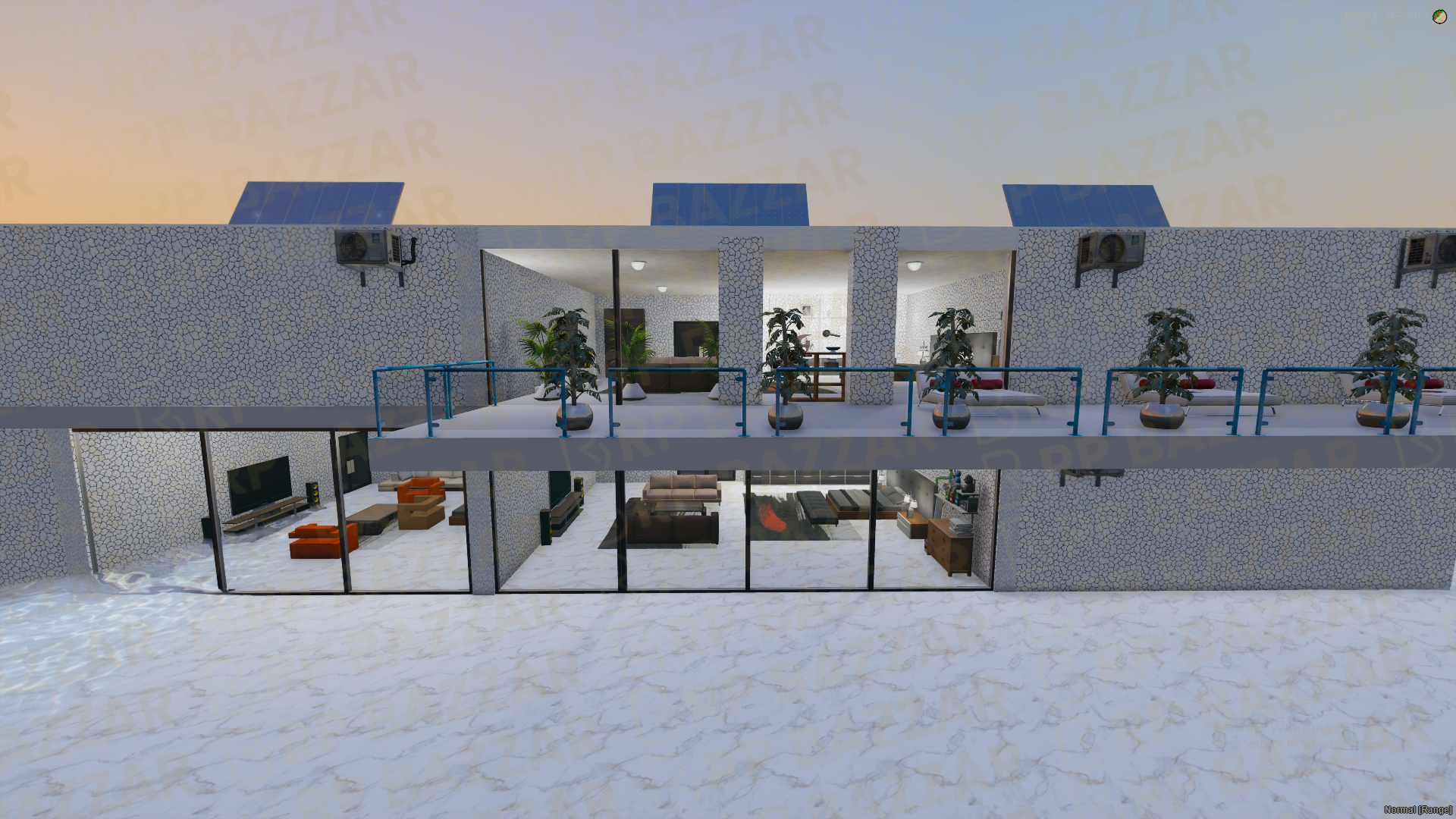 Neon Mansion FiveM MLO — GTA RP Interior — ESX QB QBOX — RPBazzar