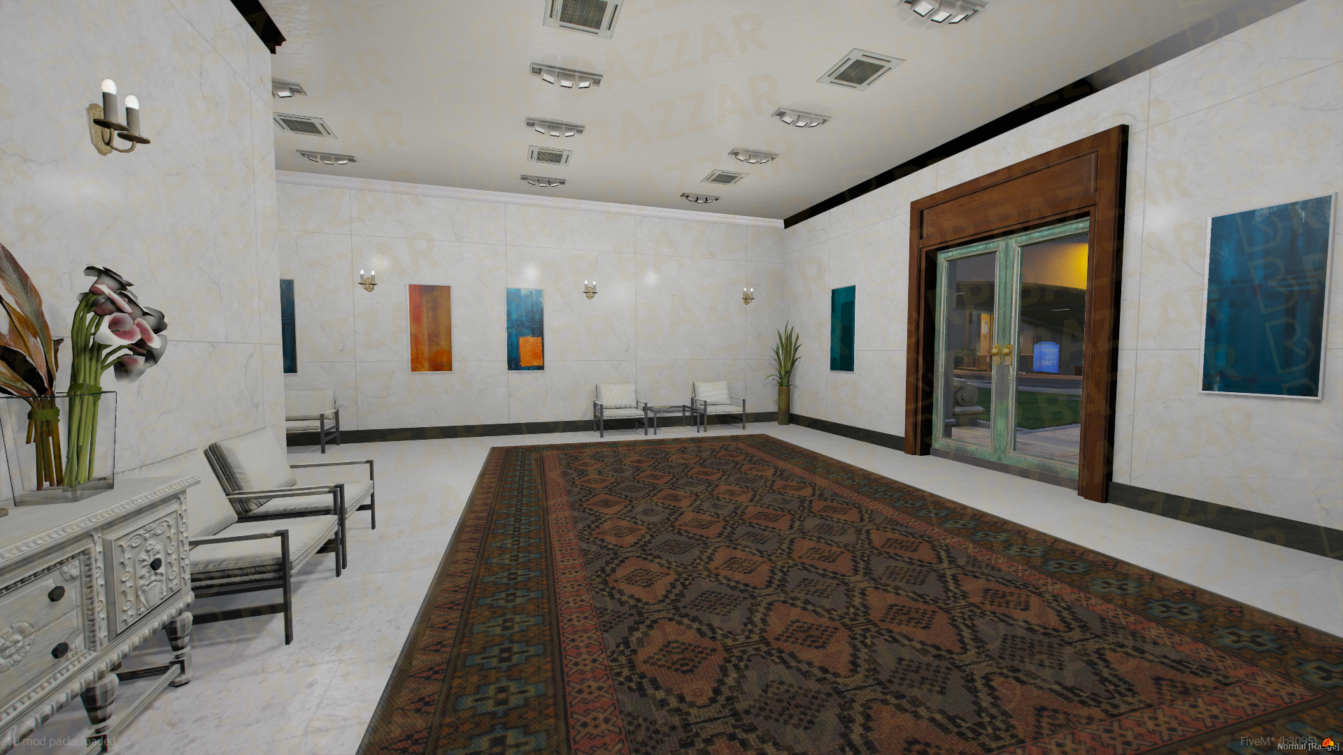Historic CityHall FiveM MLO — GTA RP Interior — ESX QB QBOX — RPBazzar