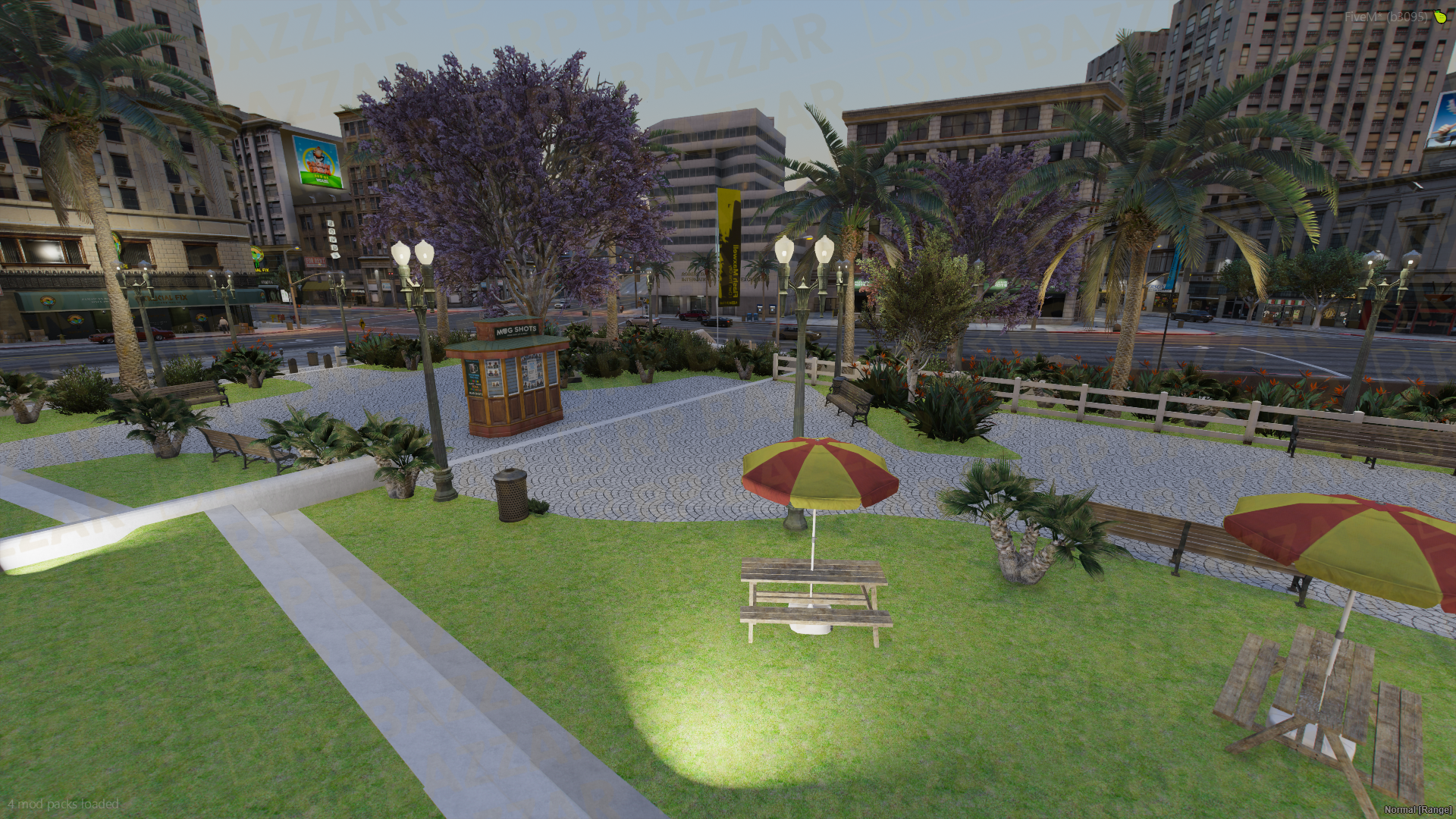 Classic Legion Square FiveM MLO — GTA RP Interior — ESX QB QBOX — RPBazzar