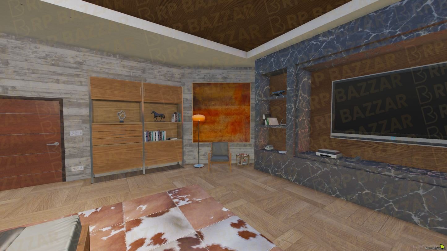 Skyline Penthouse FiveM MLO — GTA RP Interior — ESX QB QBOX — RPBazzar