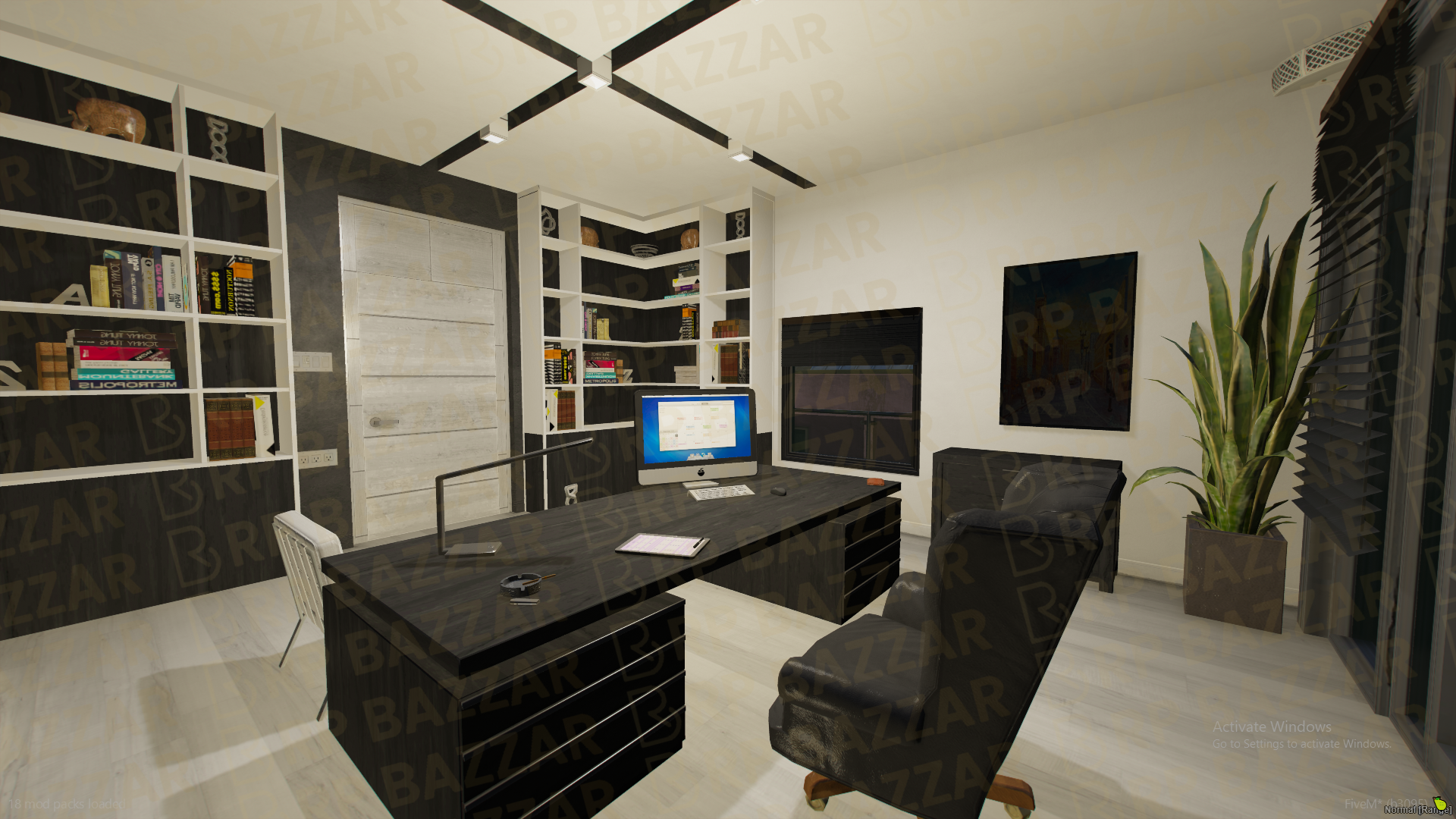 Uptown House FiveM MLO — GTA RP Interior — ESX QB QBOX — RPBazzar