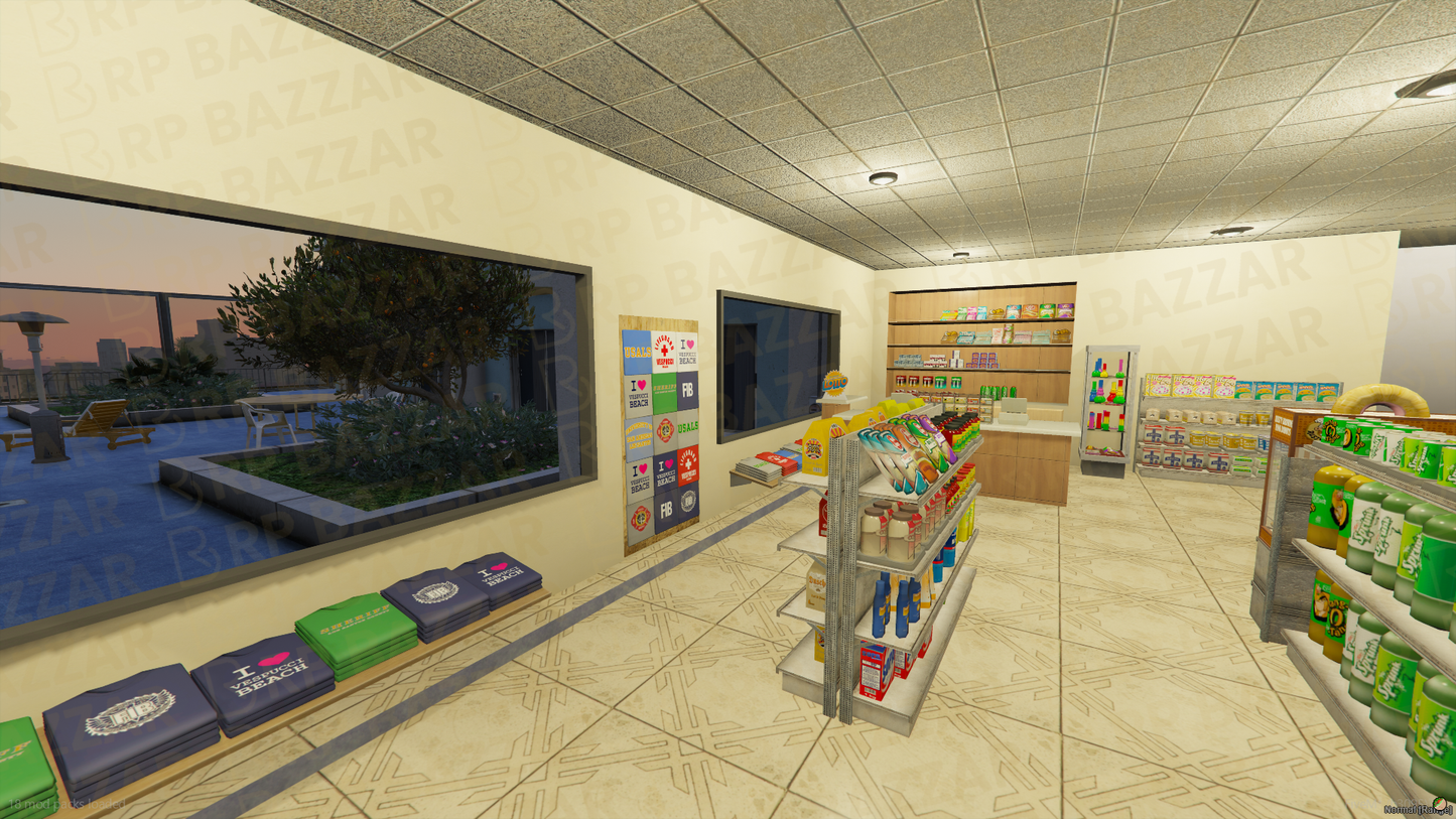 Urban Other Store FiveM MLO — GTA RP Interior — ESX QB QBOX — RPBazzar