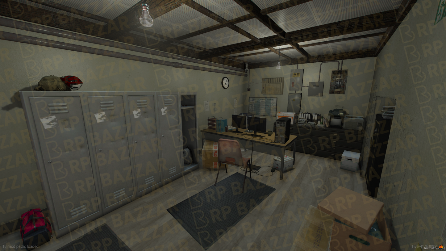 Roadside Gas Station FiveM MLO — GTA RP Interior — ESX QB QBOX — RPBazzar