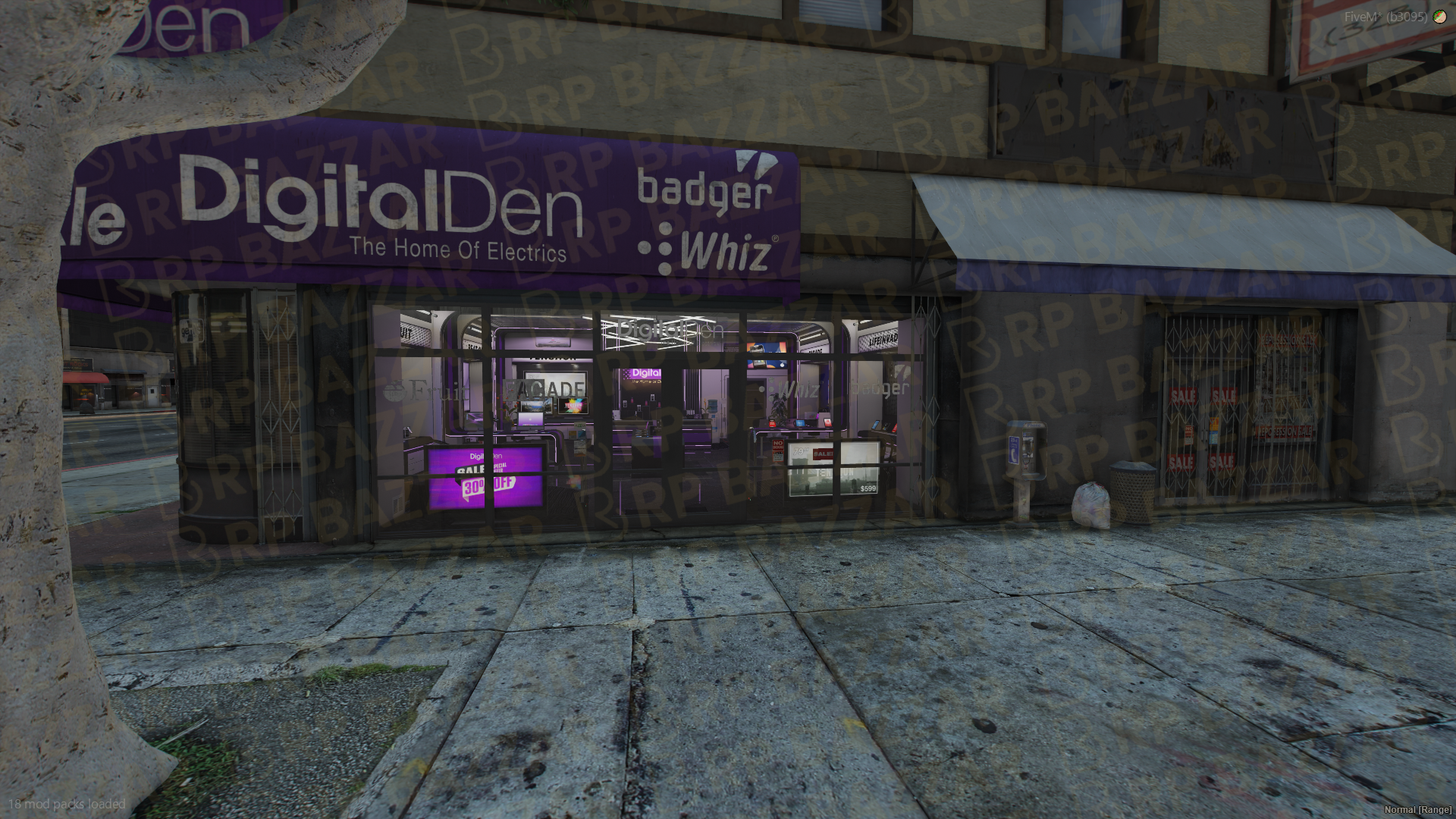 Modern Electronic Store FiveM MLO — GTA RP Interior — ESX QB QBOX — RPBazzar