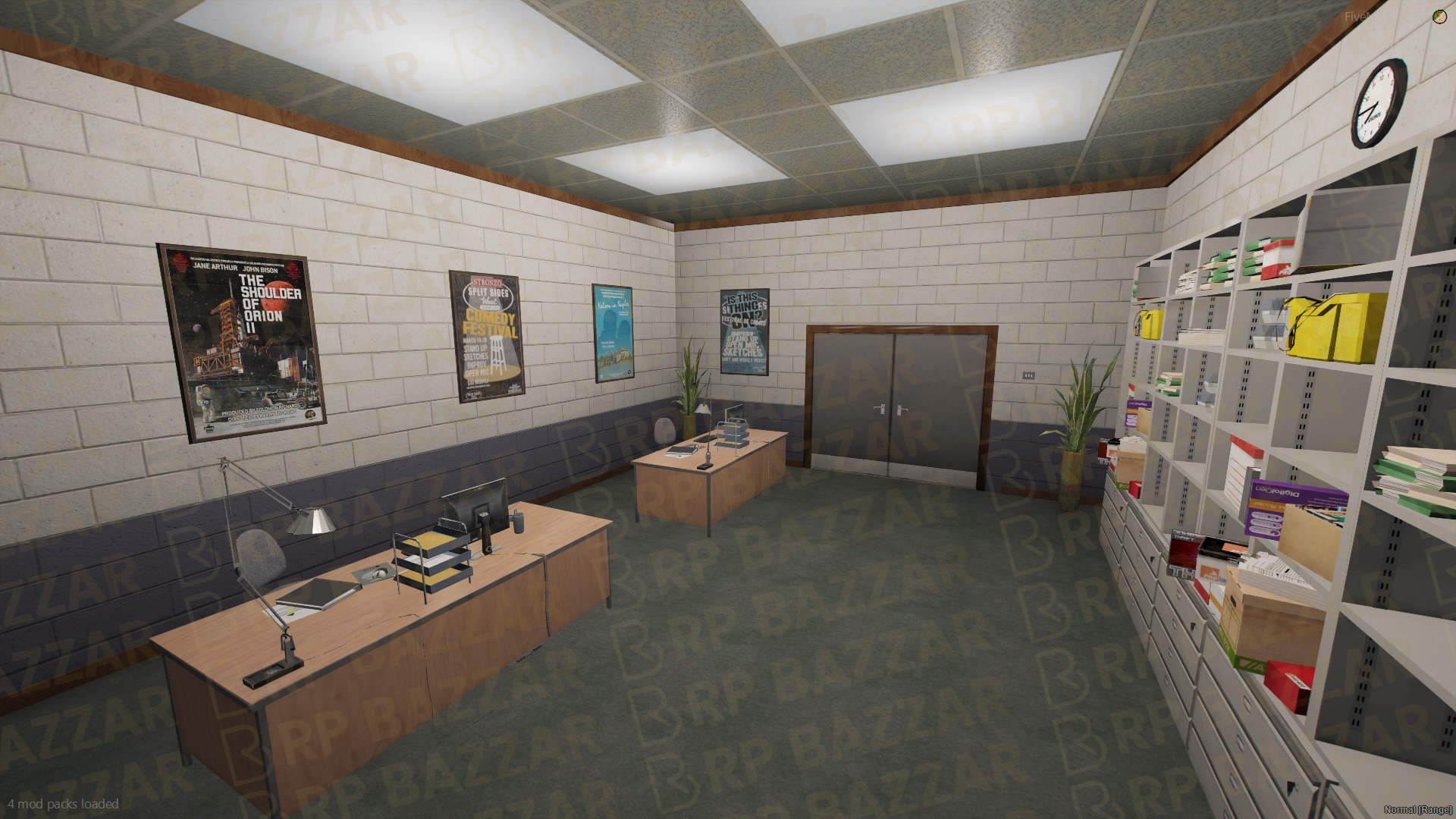 Central Taxi Depot FiveM MLO — GTA RP Interior — ESX QB QBOX — RPBazzar