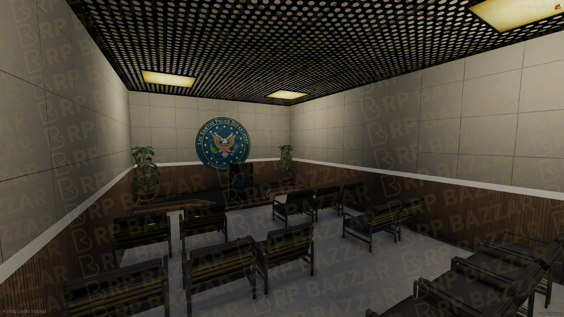 Coastal Police Station FiveM MLO — GTA RP Interior — ESX QB QBOX — RPBazzar