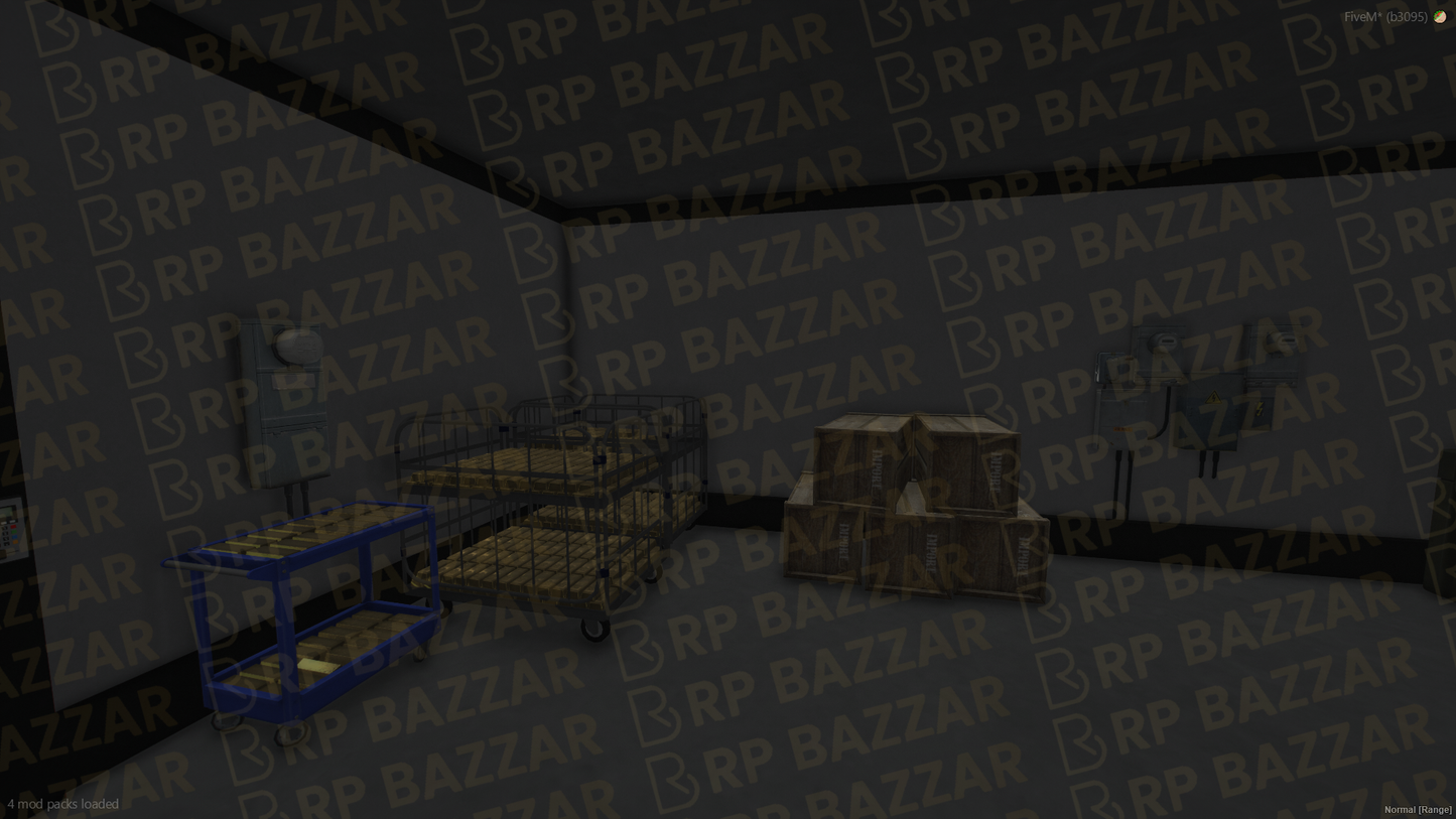 Industrial Storage Room & Warehouse FiveM MLO — GTA RP Interior — ESX QB QBOX — RPBazzar