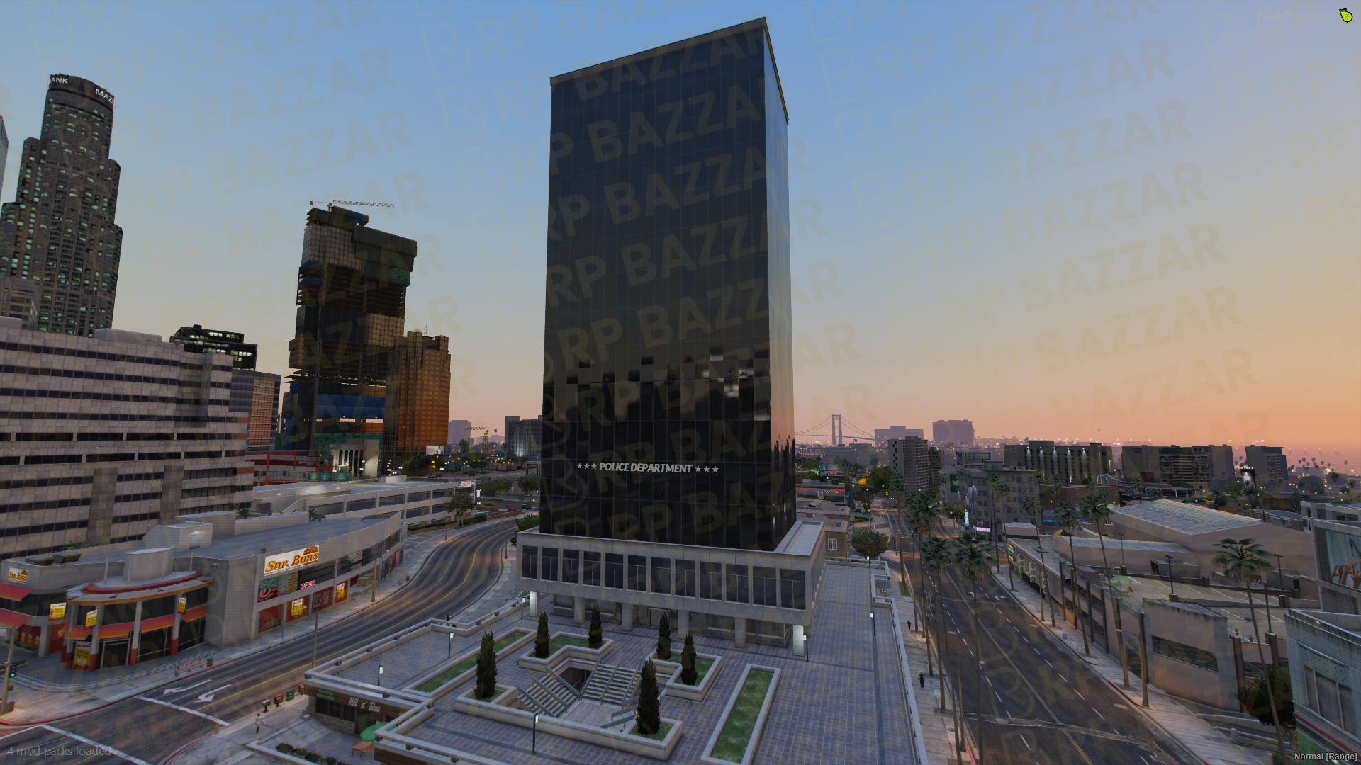 Precinct Police Station FiveM MLO — GTA RP Interior — ESX QB QBOX — RPBazzar