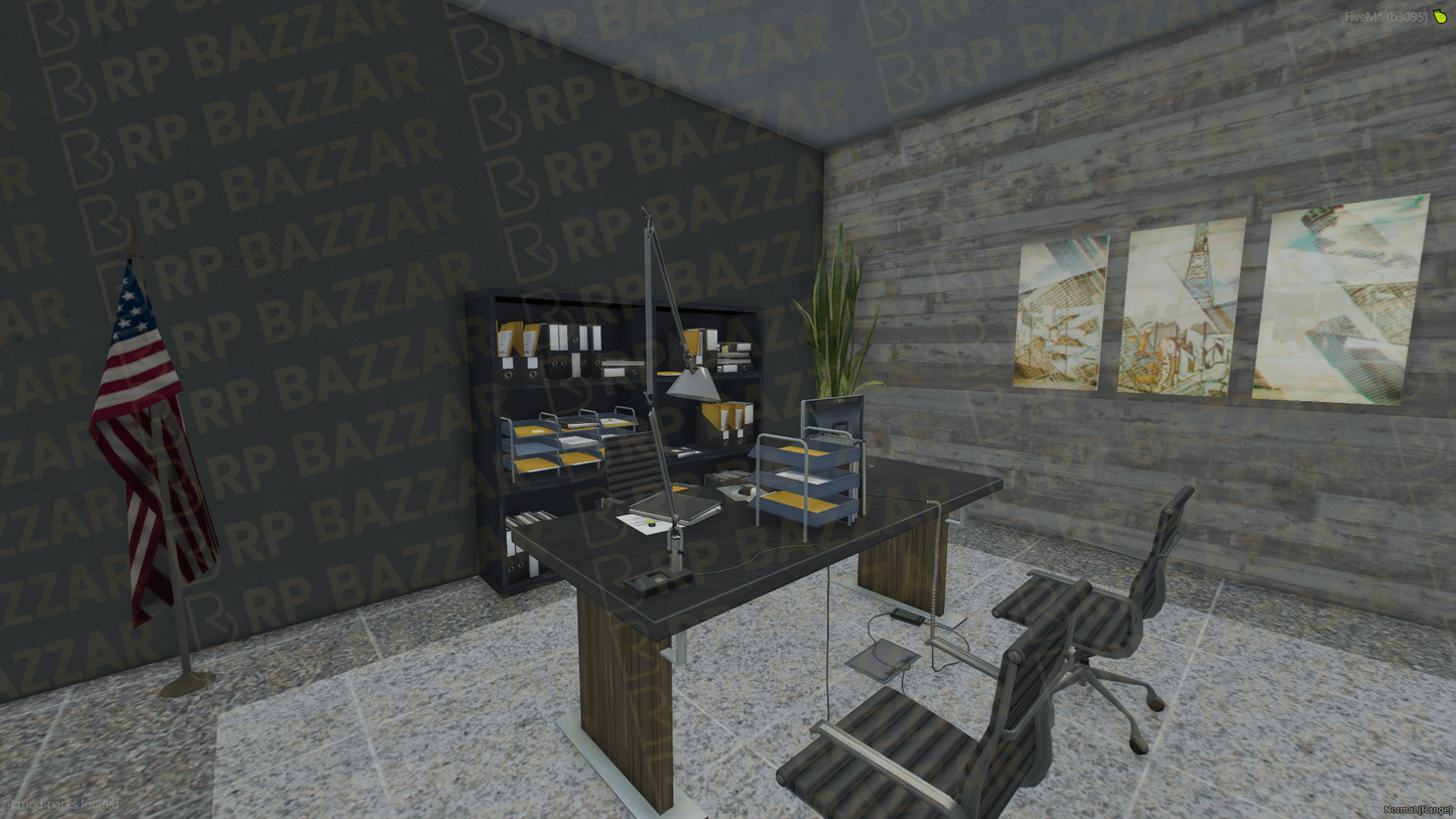 Precinct Police Station FiveM MLO — GTA RP Interior — ESX QB QBOX — RPBazzar