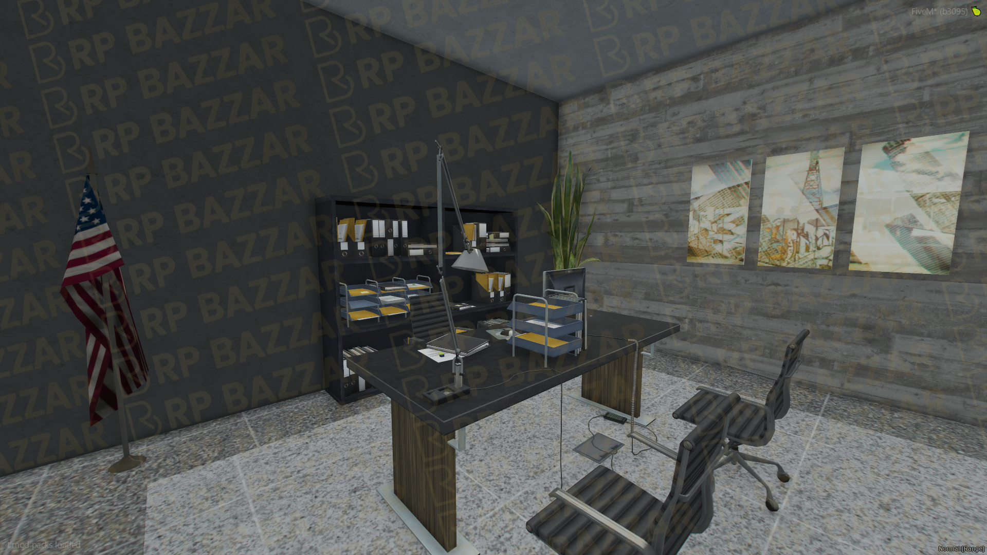 Precinct Police Station FiveM MLO — GTA RP Interior — ESX QB QBOX — RPBazzar